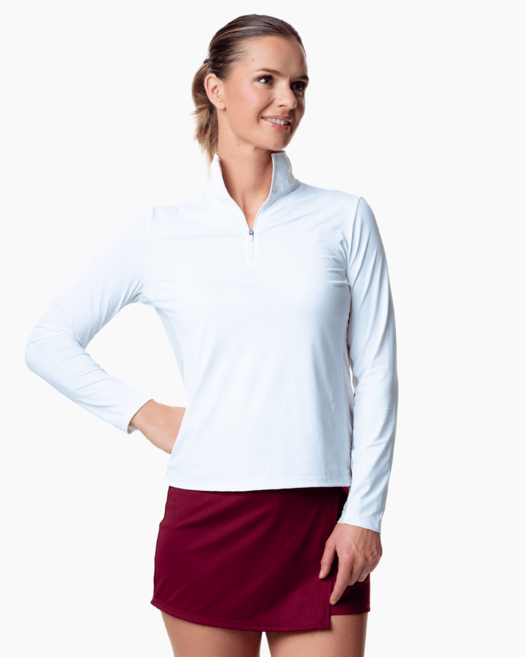 On Point Long Sleeve Sun Top