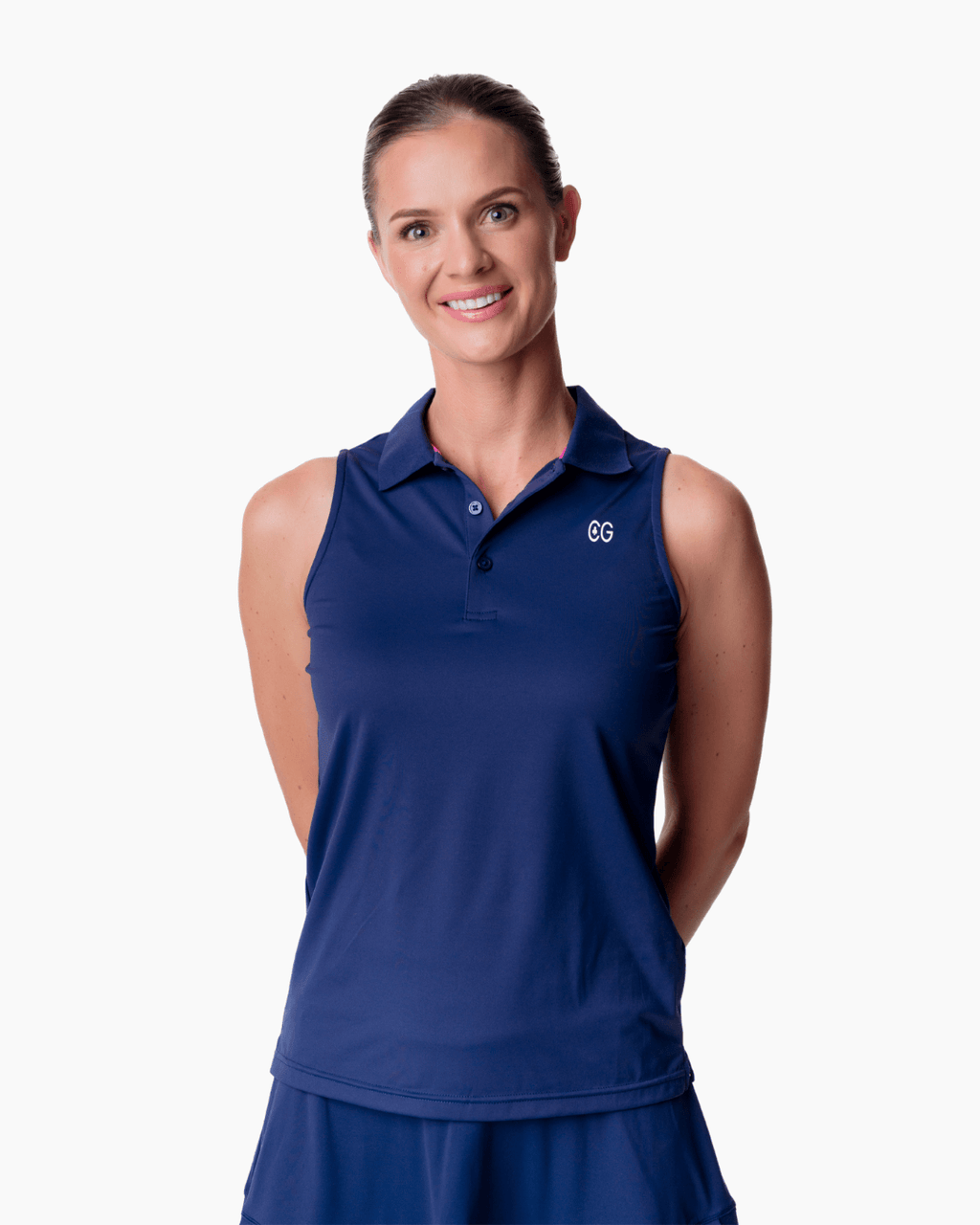 On Point Sleeveless Polo